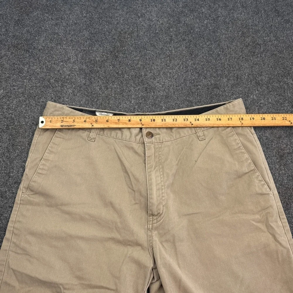 Volcom Stone Chino‎ Shorts Mens Size 36 Beige Khaki 10